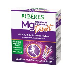 BÉRES Magnézium B-komplex Direkt granulátum (20db)