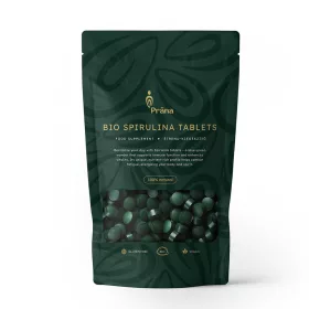 PRANA Bio Spirulina 400 mg tabletta (125g)