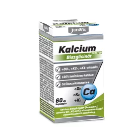 JUTAVIT Kalcium Biszglicinát+D3+K2+K1 kapszula (60db)