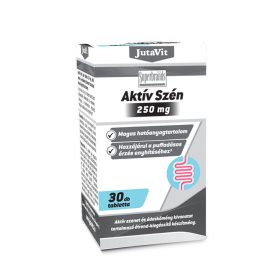 JUTAVIT Aktív szén 250mg tabletta (30db) 