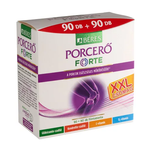 BÉRES Porcerő Forte filmtabletta (90db+90db)