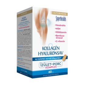   INTERHERB Kollagén Hyaluronsav ízület-porc komplex tabletta (60db)