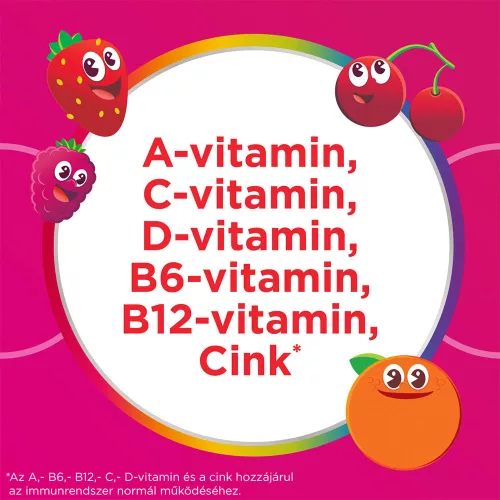 CENTRUM Kids VitaGummies MultiFruit gumivitamin (60db)