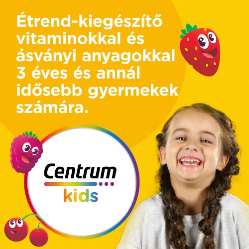 CENTRUM Kids VitaGummies MultiFruit gumivitamin (60db)