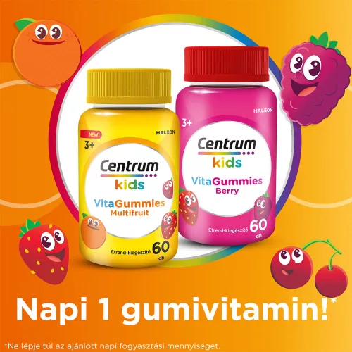 CENTRUM Kids VitaGummies MultiFruit gumivitamin (60db)