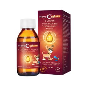   NOVO C Kids Plus liposzómás retard C-vitamin folyadék gyermekeknek (120ml)