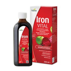 HÜBNER Iron Vital vaskészítmény vitaminokkal (250ml)