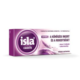 ISLA Cassis plusz C-vitamin torokpasztilla (30db)