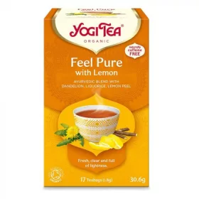   YOGI TEA Tisztító (méregtelenítő) tea citrommal (17db)  