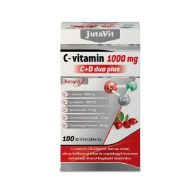   JUTAVIT C-vitamin 1000mg C+D duo plus retard filmtabletta (100db)