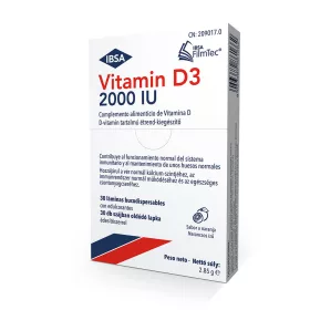 IBSA Vitamin D3 2000NE szájban oldódó lapkavitamin (30db)