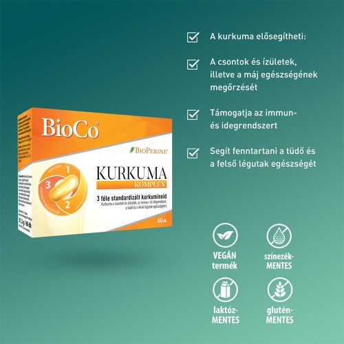 BIOCO Kurkuma Komplex kapszula (60db)