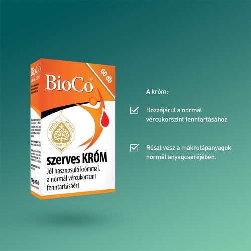 BIOCO Szerves króm tabletta (60db)