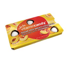JAKE VITAMINCANDY cukorka őszibarack ízű (18g)