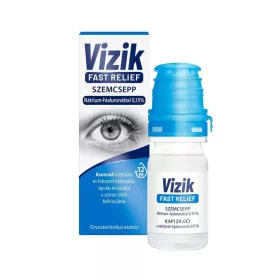 VIZIK Fast relief szemcsepp száraz szemre (10ml)