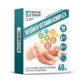 NATUR TANYA Vegán B vitamin komplex tabletta (60db)