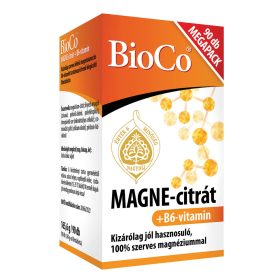 BIOCO Magne-citrát + B6-vitamin filmtabletta (90db)