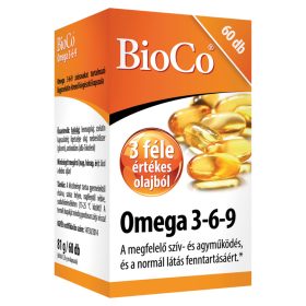 BIOCO Omega 3-6-9 lágyzselatin kapszula (60db)