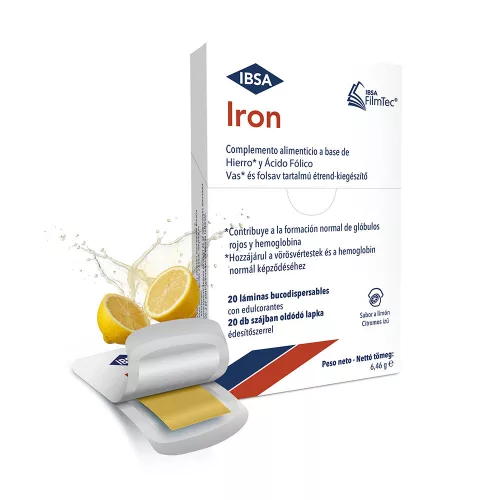 IBSA Iron szájban oldódó lapkavitamin (20db)