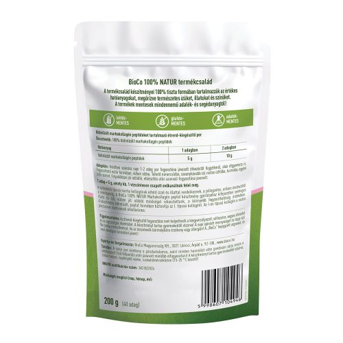 BIOCO 100% NATUR Marhakollagén peptidek tasakos por (200g)