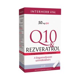 INTERHERB Q10 Rezveratrol kapszula (30db)