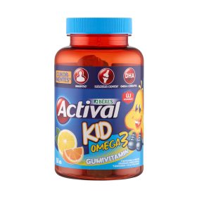 BÉRES Actival Kid Omega-3 Gumivitamin gumitabletta (50db)