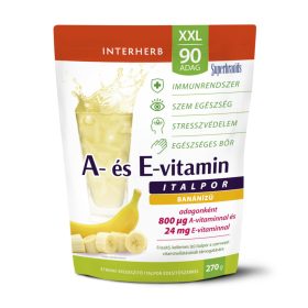 INTERHERB XXL A- és E-vitamin italpor banán ízű (270g)