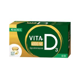 BÉRES Vita-D3 4000NE lágyzselatin kapszula (60db)