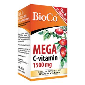 BIOCO Mega C-vitamin 1500mg retard filmtabletta (100db)