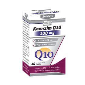   JUTAVIT Koenzim Q10 100mg + E-vitamin lágyzselatin kapszula (40db)