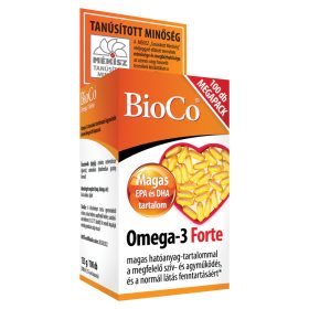 BIOCO Omega-3 Forte lágyzselatin kapszula (100db)