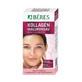 Béres kollagén hialuronsav filmtabletta 30x
