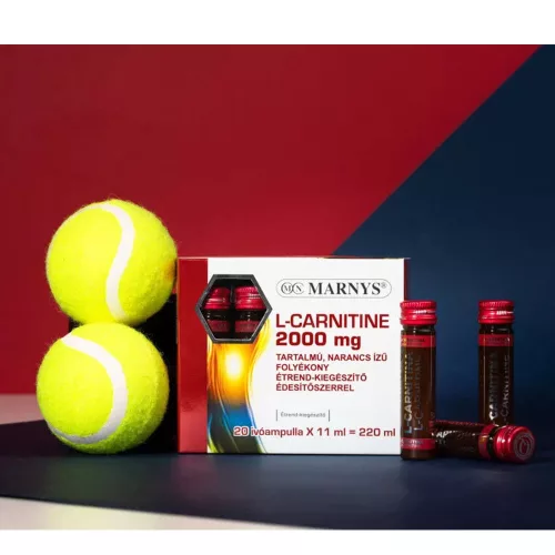 MARNYS L-Carnitine 2000mg narancsízű ivóampulla (20db)