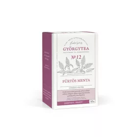   GYÖRGYTEA Fürtös menta szárított, vágott virágos hajtás No.12 (50g)   