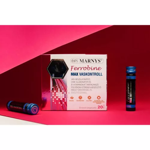 MARNYS Ferrobine Max Vaskontroll ivóampulla (20db)