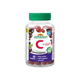 JAMIESON C-vitamin+Immune Shield Gumivitamin (60db)