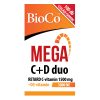 BIOCO Mega C+D duo retard C-vitamin 1500mg + D3-vitamin 3000NE filmtabletta (100db)