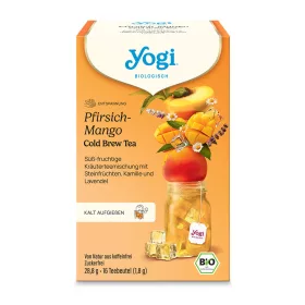 YOGI TEA Őszibarackos-Mangós bio jeges tea (16db)