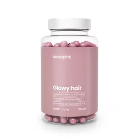 GYMBEAM BeastPink Glowy hair kapszula biotinnal (90db)